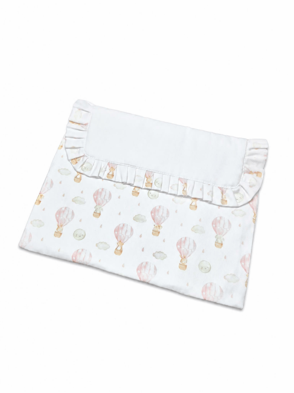 Pochette in Cotone Cambio Clinica - Mongolfiera Rosa