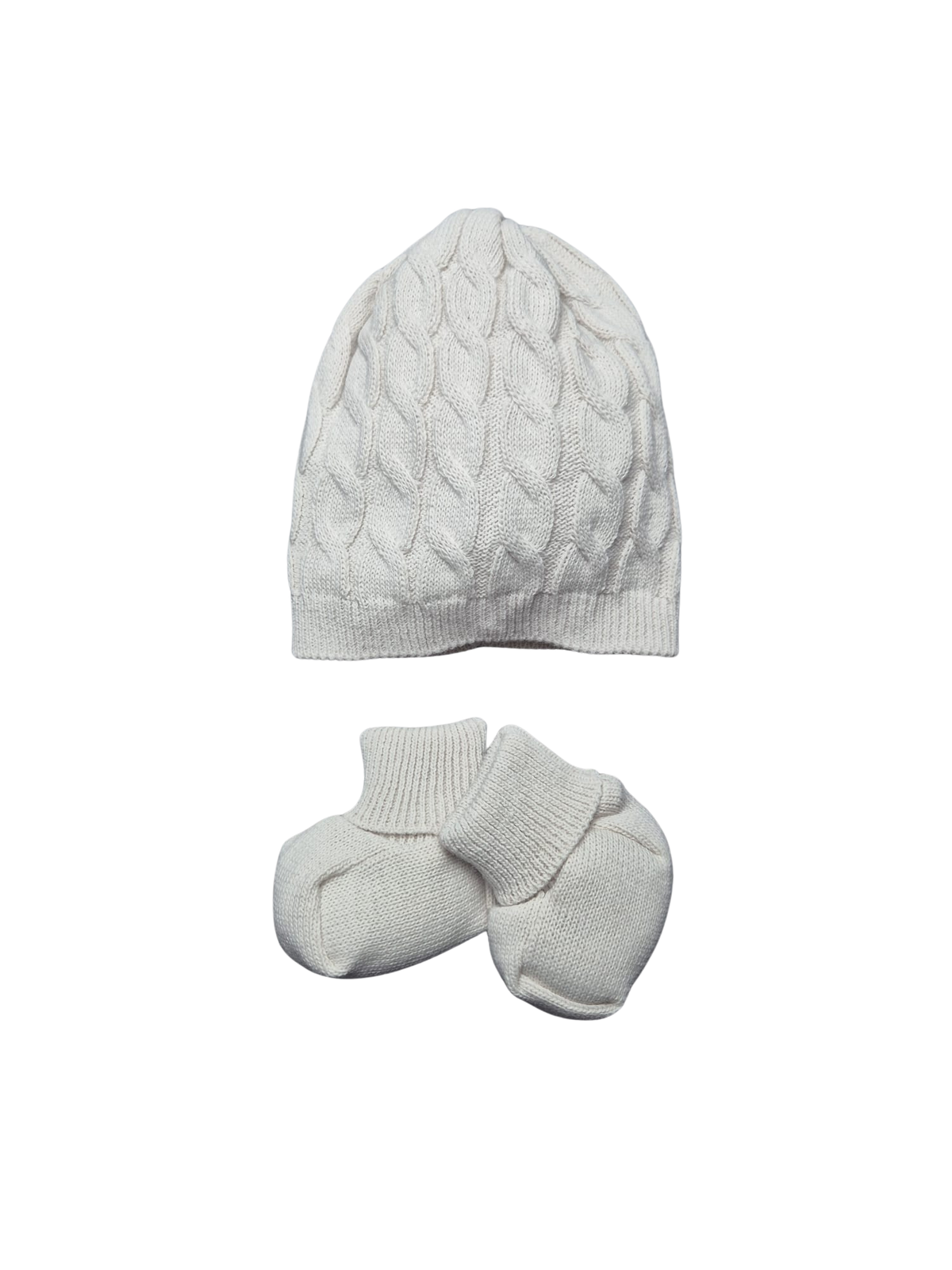 Set Cappellino e Babbucce in lana Pappa&Latte - scegli il tuo colore