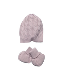 Set Cappellino e Babbucce in lana Pappa&Latte - scegli il tuo colore