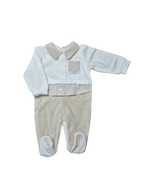 Tutina Pastello Beige in Ciniglia