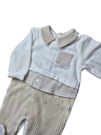 Tutina Pastello Beige in Ciniglia