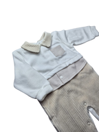 Tutina Pastello Beige in Ciniglia